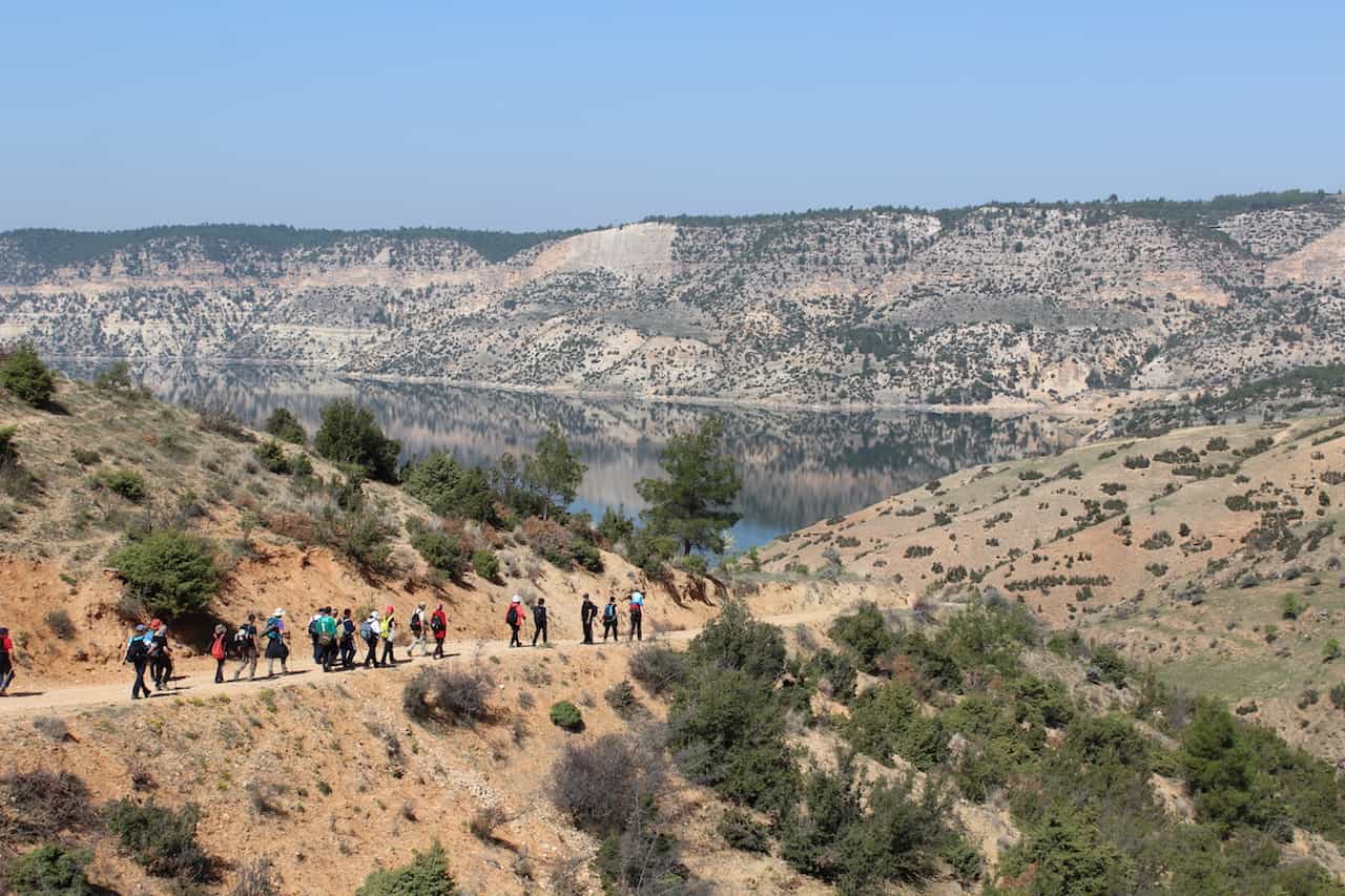 Menderes Yolu Açılış Yürüyüşü