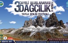 3. Çayeli Uluslararası Dağcılık Turizm ve Yayla Şenliği