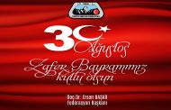 TDF Başkanı Doç. Dr. Ersan Başar’dan 30 Ağustos Zafer Bayramı Mesajı