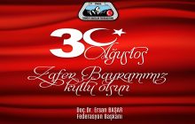 TDF Başkanı Doç. Dr. Ersan Başar’dan 30 Ağustos Zafer Bayramı Mesajı