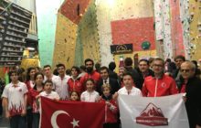 TDF Spor Tırmanış Milli Takımı Romanya'dan 4 Madalya ile dönüyor.