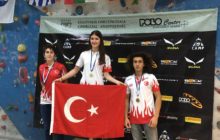 Spor Tırmanış Milli Takımı Balkan Boulder Şampiyonası'ndan 3 madalya alarak yurda döndü.