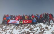 29 Ekim Erciyes Dağı Cumhuriyet Tırmanışı tamamlandı.