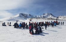 Hacılar Erciyes GSK Erciyes Dağı kış zirve tırmanışı gerçekleştirdi.