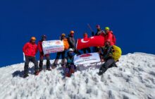 19 Mayıs Gençlik Haftası Erciyes Zirve Tırmanışı Başarı İle Tamamlandı