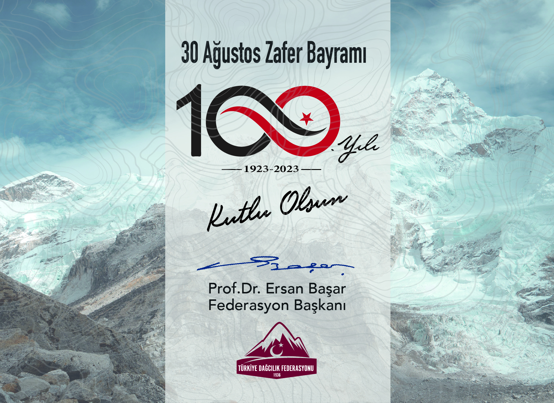 TDF Başkanı Prof. Dr. Ersan Başar’dan 30 Ağustos Zafer Bayramı Mesajı