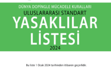 WADA Güncellenen 2024 Yasaklılar Listesi Uluslararası Standarttı Yayımladı