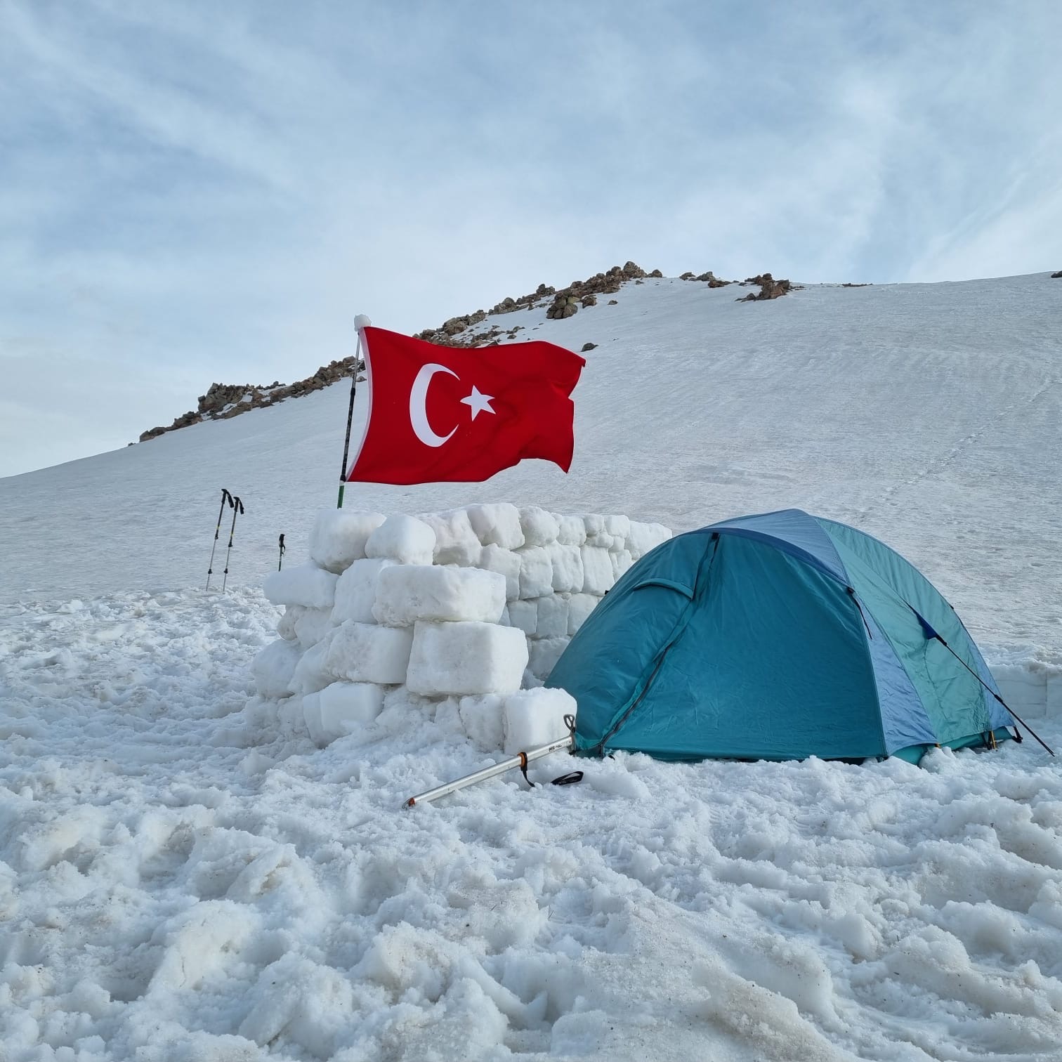 Hasan Dağı Zirve ve Kraterde Kamp