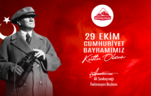 Federasyon Başkanımızın 29 Ekim Cumhuriyet Bayramı Mesajı