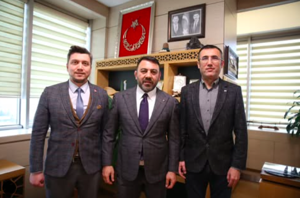 Başkanımız, Gençlik ve Spor Bakan Yardımcısı Sayın Hamza Yerlikaya'yı makamında ziyaret etti.
