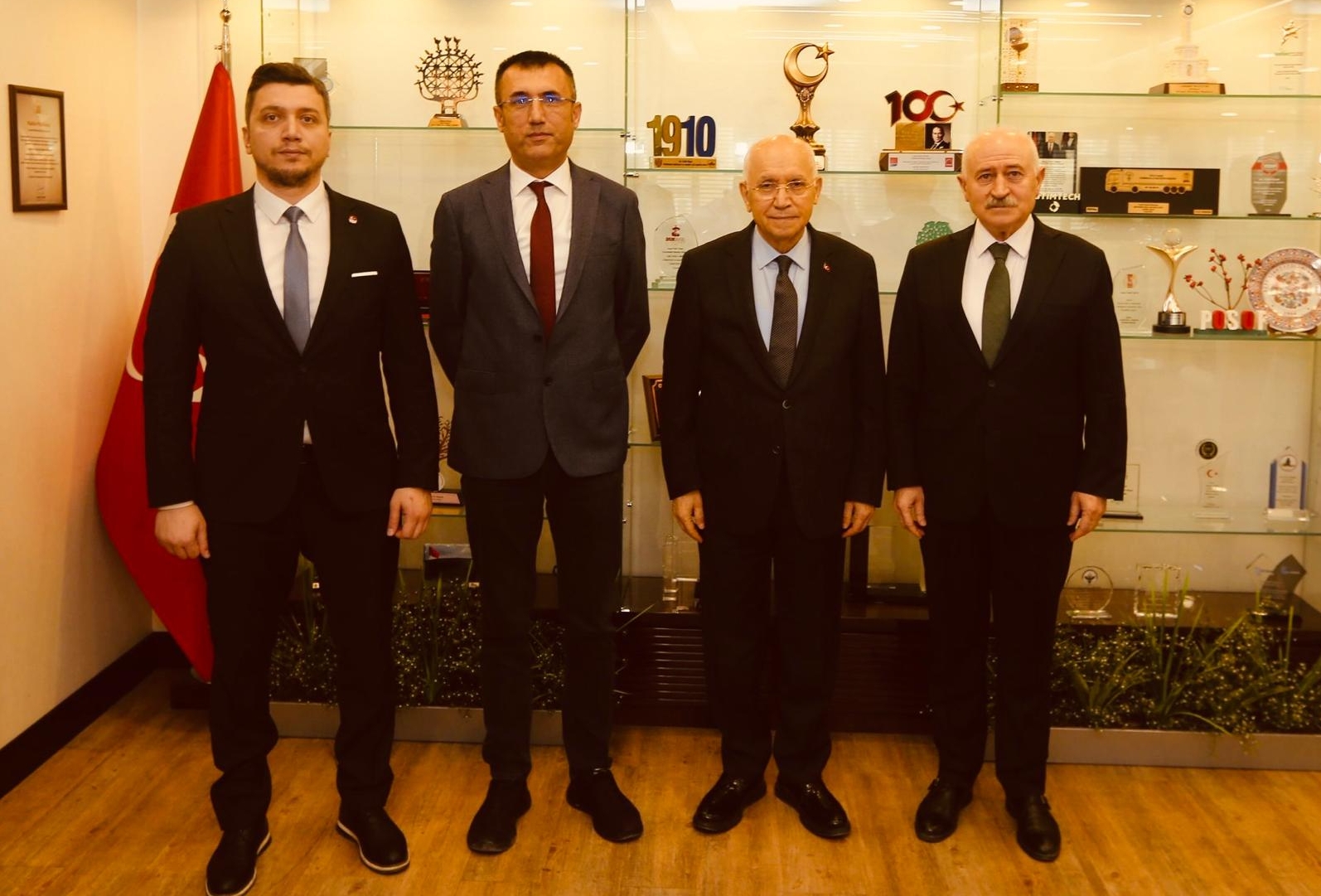 Federasyon Başkanından Yenimahalle Belediye Başkanına Ziyaret