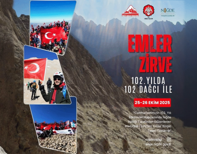 102 Yılda 102 Dağcı ile Emler Zirve Tırmanışı Katılımcı Listesi