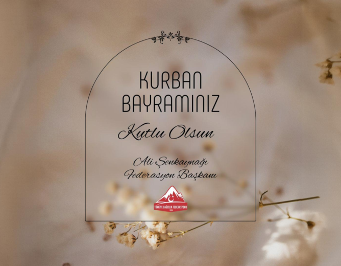 BAŞKANIMIZ ALİ ŞENKAYNAĞI’NDAN KURBAN BAYRAMI MESAJI